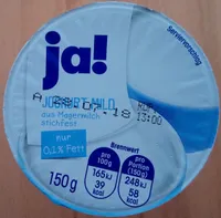 Joghurt Mild aus Magermilch stichfest