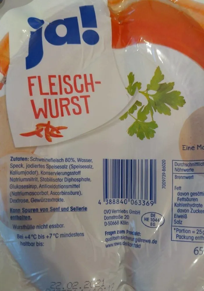 Fleischwurst
