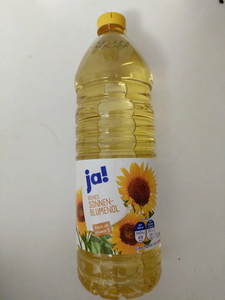 Reines Sonnenblumenöl