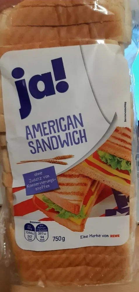 American Sandwich Toast