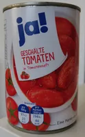 Geschälte Tomaten in Tomatensaft
