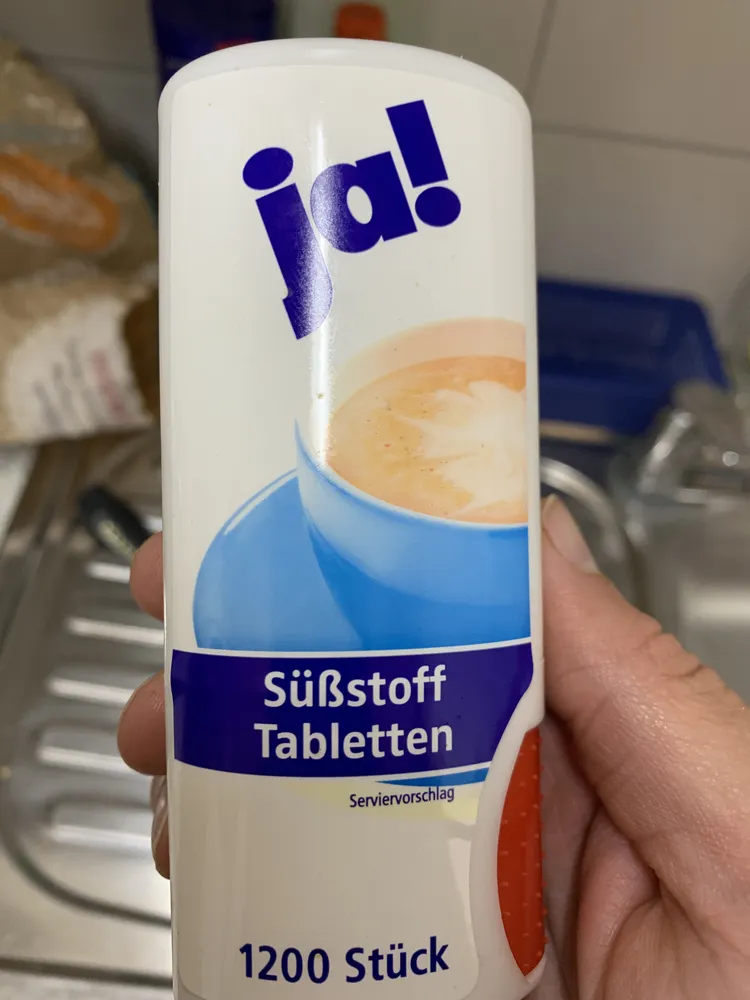 Süßstoff Tabletten