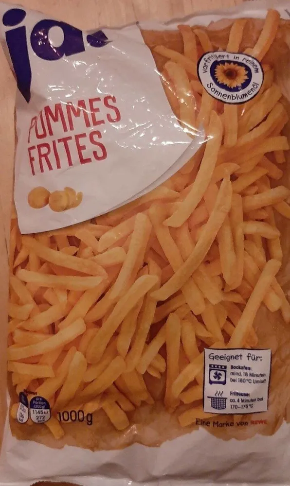 Ja! Pommes Frites | Vorfrittiert In Sonnenblumenöl