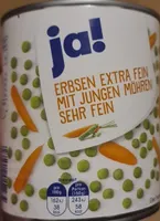 Erbsen extra Fein mit jungen Möhren