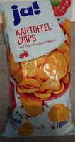 Kartoffelchips mit Paprika-Geschmack