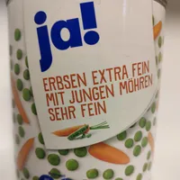 Erbsen und Möhren