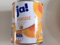 Pfirsiche halbe Frucht, gezuckert