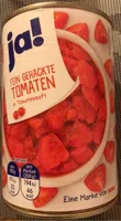 Tomaten fein gehackt in Tomatensaft