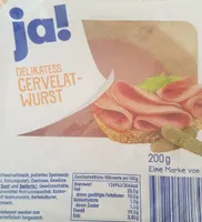 Ja! Delikates Cervelat-Wurst