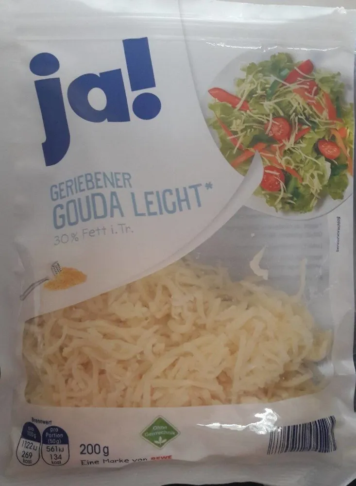 Geriebener Gouda Leight