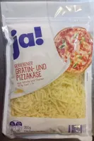 Geriebener Gratin- und Pizzakäse