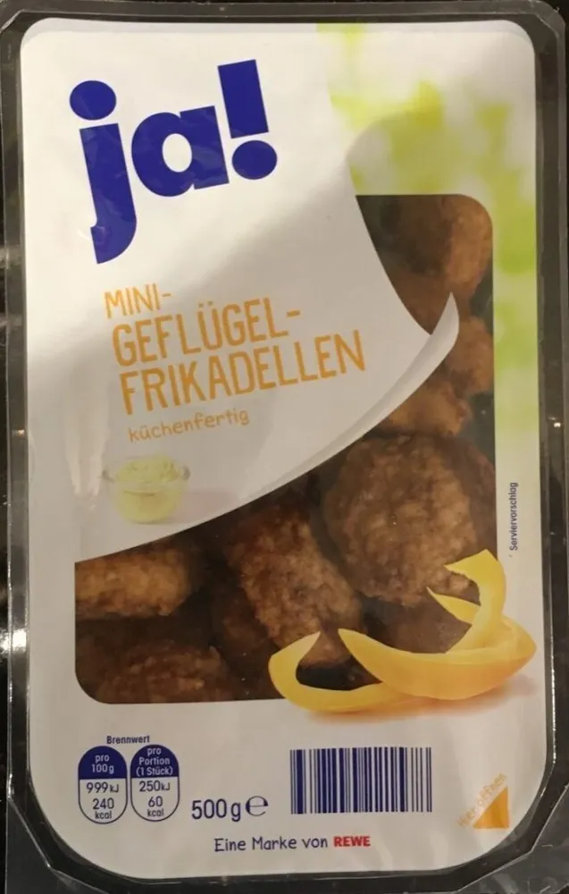Mini Geflügel-Frikadellen