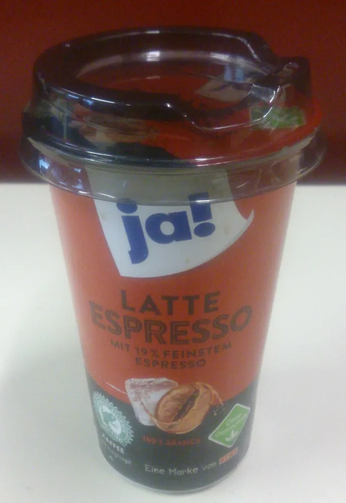 Latte espresso