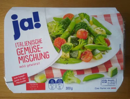 Italienische Gemüsemischung mild gewürzt