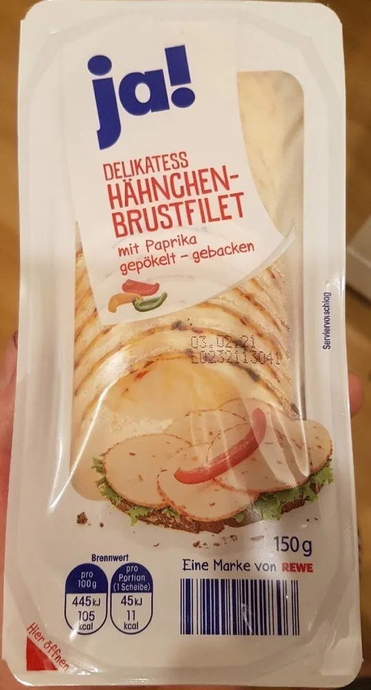 Delikatess Hähnchenbrustfilet mit Paprika