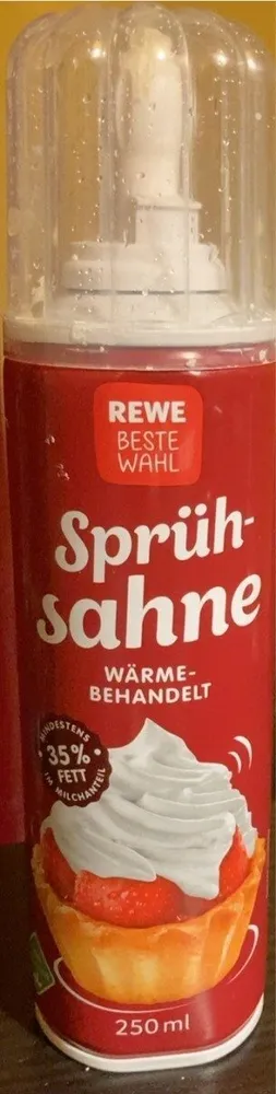 Sprühsahne