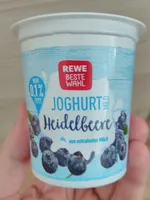 yogurt mild heidelbeere