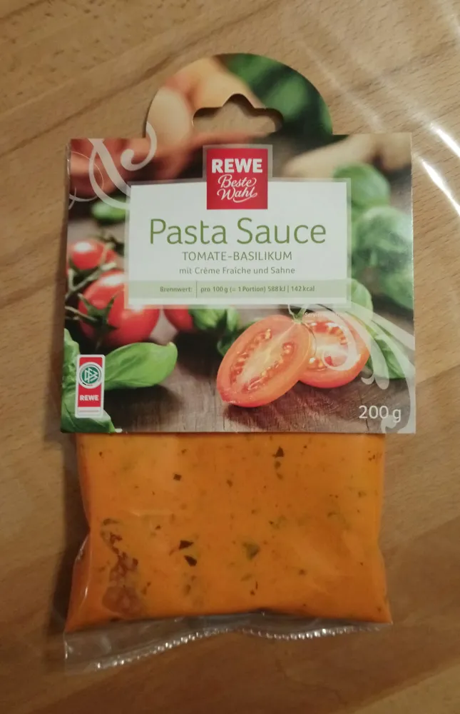 Pasta Sauce Tomate-Basilikum