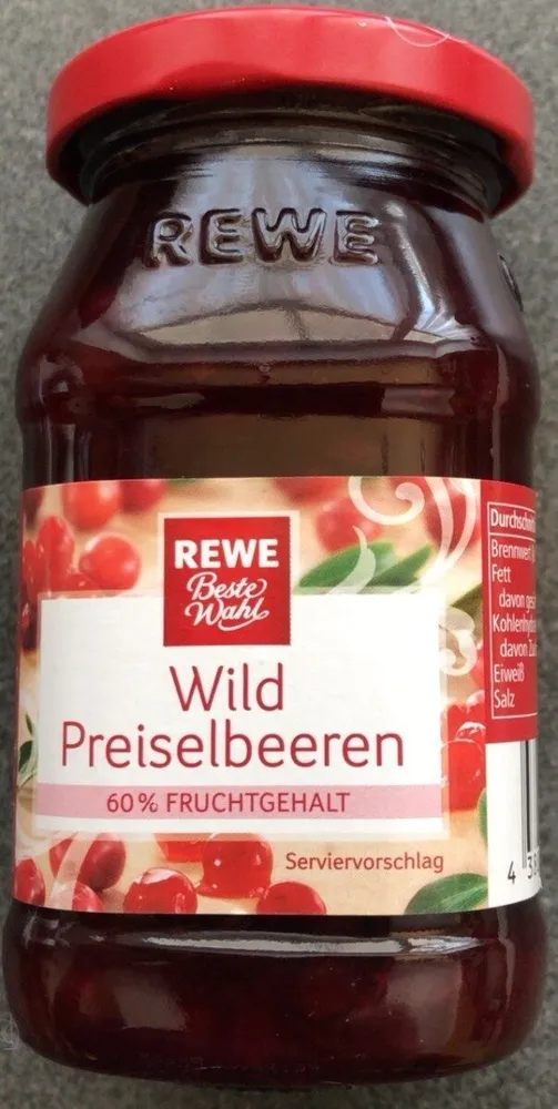 Wild Preiselbeeren
