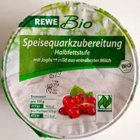 Speisequarkzubereitung Halbfettstufe