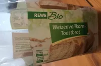 Weizenvollkorn-Toastbrot