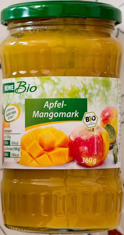 Apfel-Mangomark