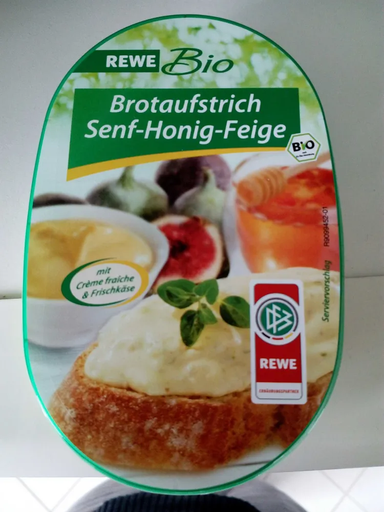 Brotaufstrich Senf-Honig-Feige