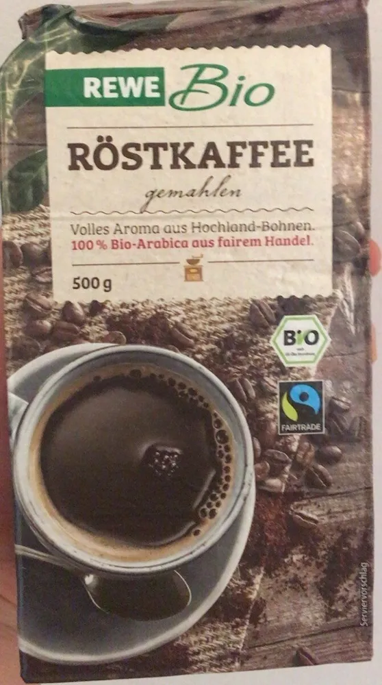 Röstkaffee gemahlen