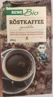 Röstkaffee gemahlen