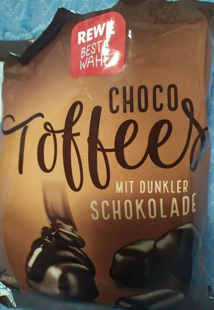 Choco toffees mit dunkler Schocolade