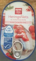 Heringsfilets in Tomatencreme