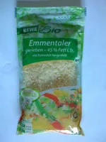 Emmentaler gerieben