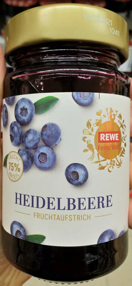 Heidelbeere Fruchtaufstrich