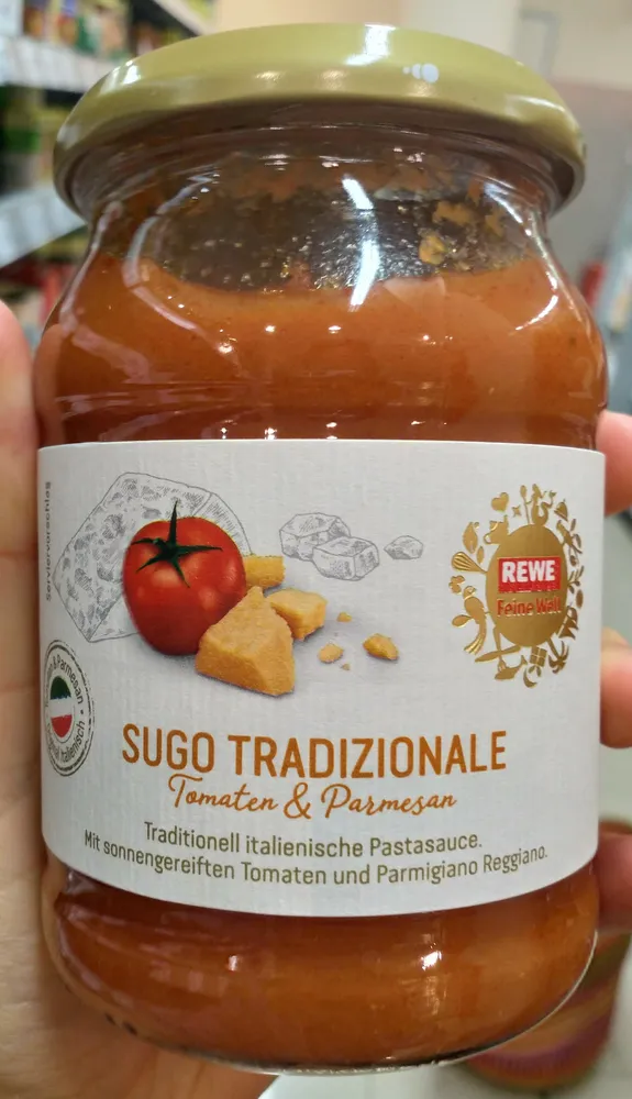 Sugo Tradizionale Tomaten & Parmesan