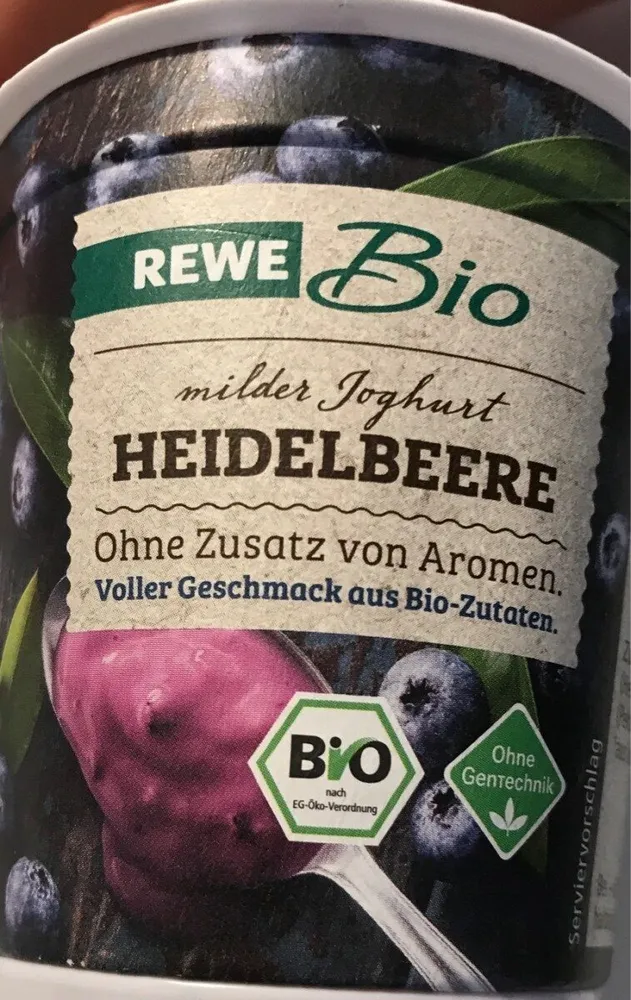 Joghurt Heidelbeere