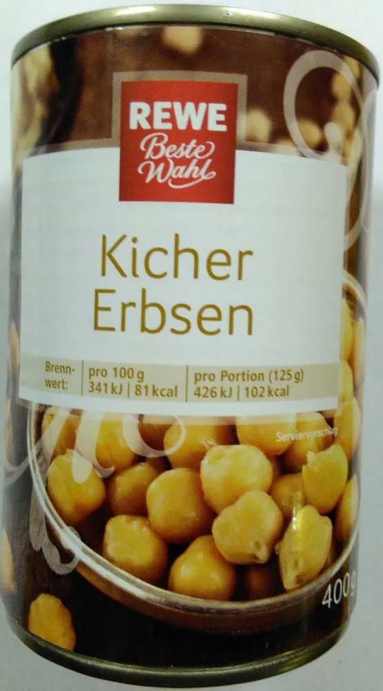 Dose Kichererbsen