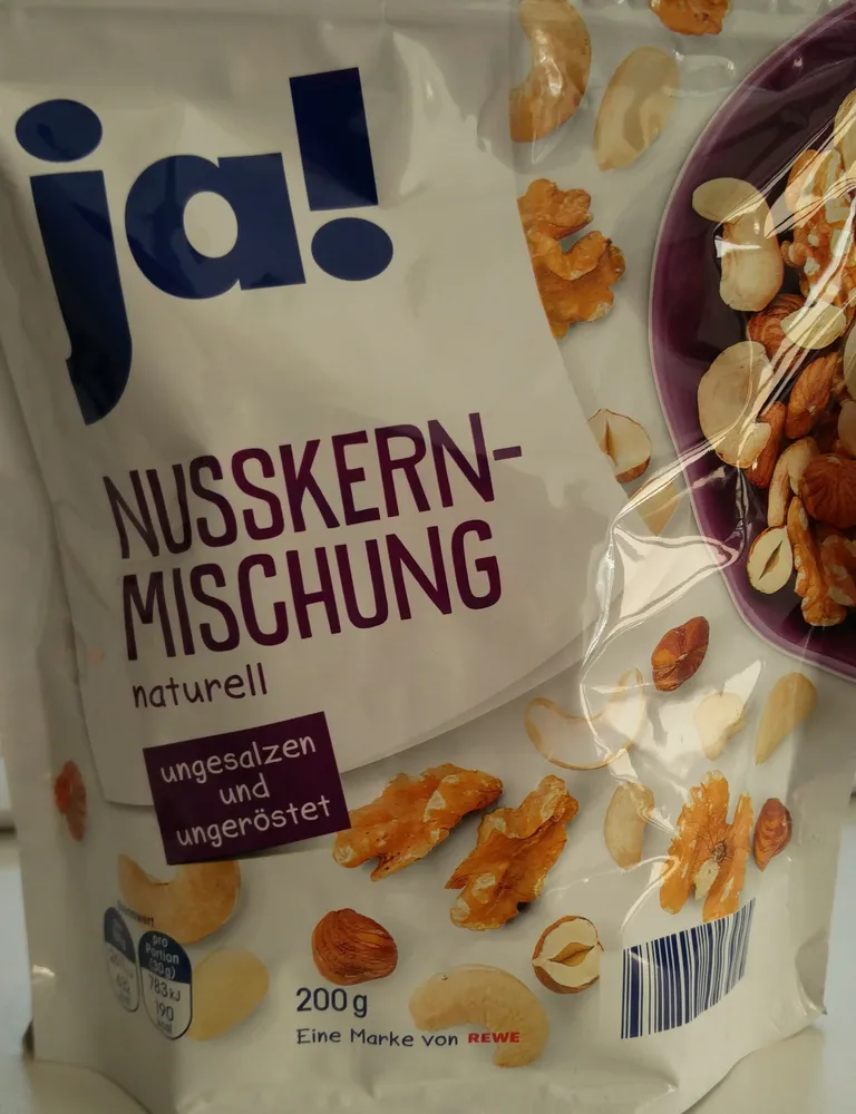 Ja! Nusskernmischung Naturell