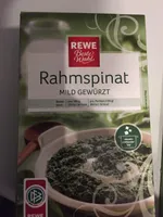 Rahmspinat  mild gewürzt