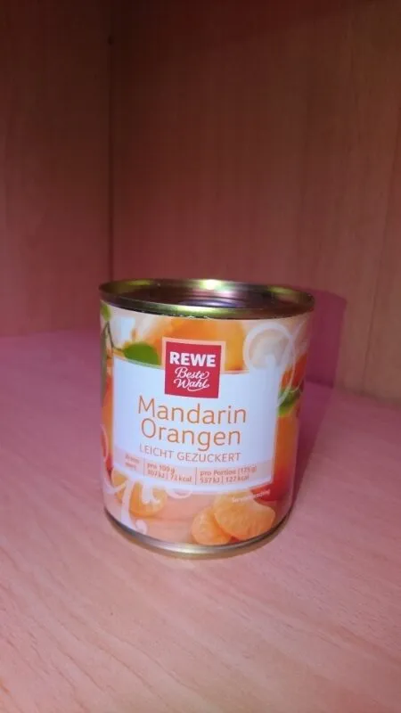 Mandarinen Konserve