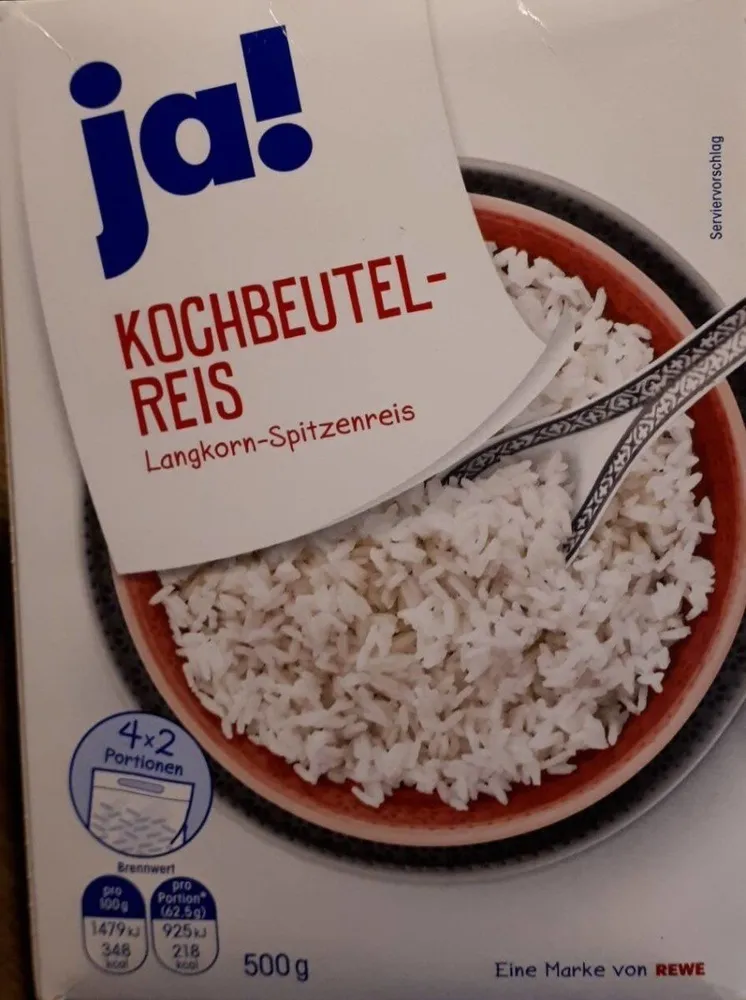 Reis - Kochbeutel Reis