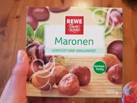 Maronen, Gekocht Und Vakuumiert