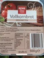 Vollkornbrot, Roggenvollkornbrot