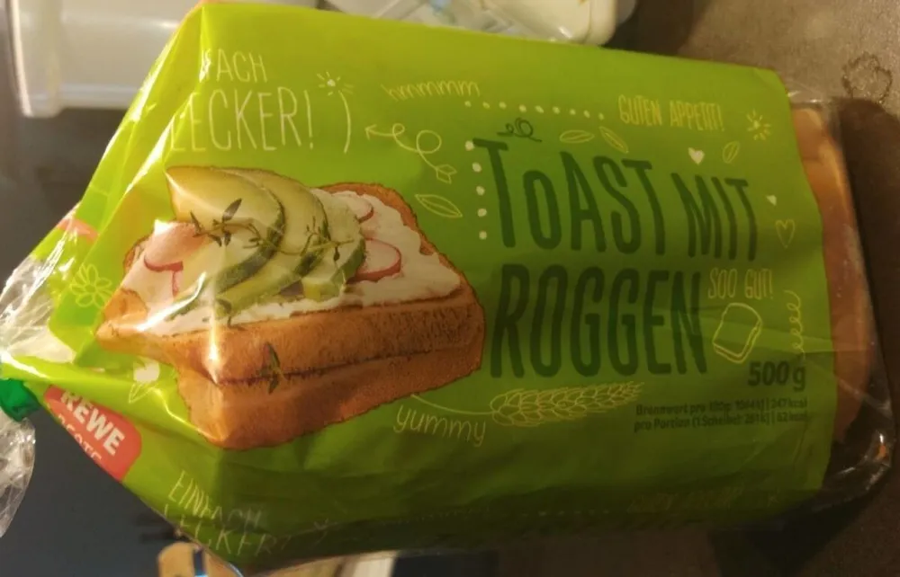 Toast Mit Roggen, Roggen