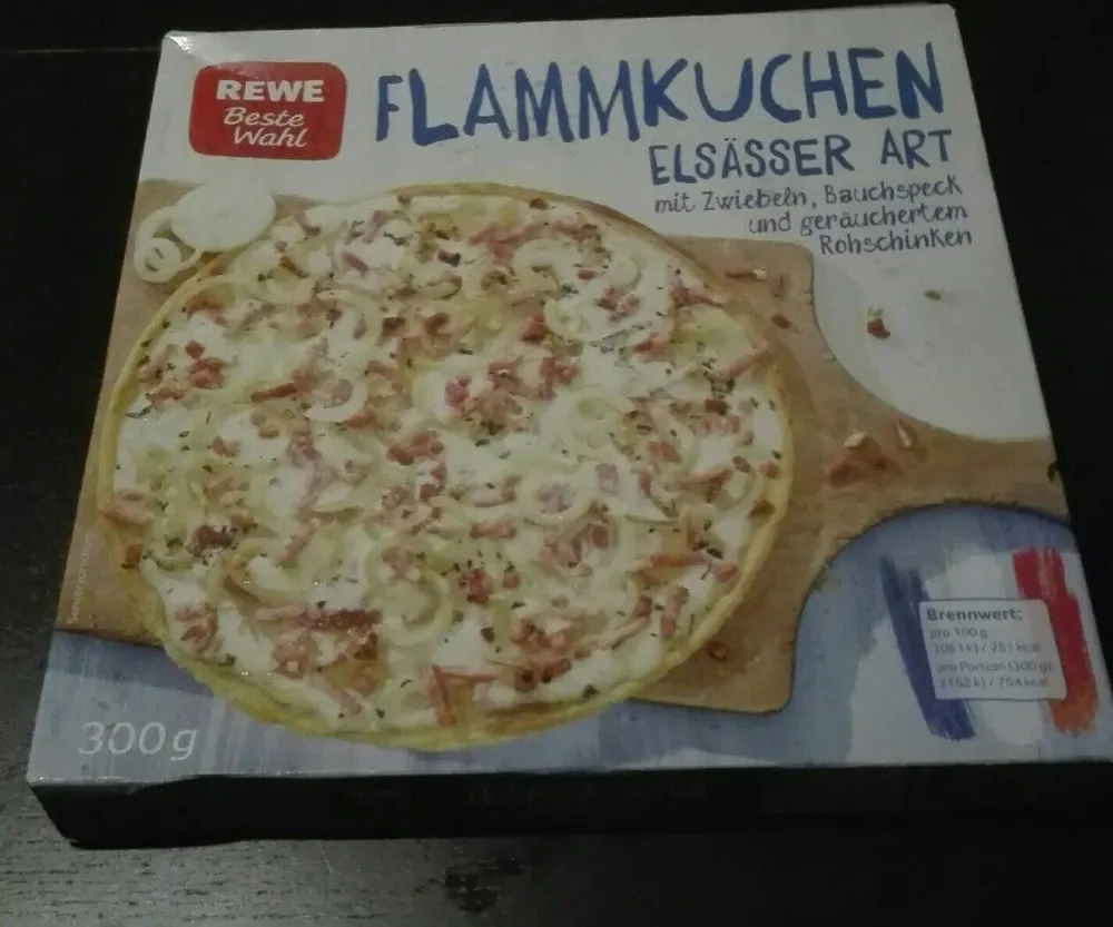 Flammkucheb Elsässer Art