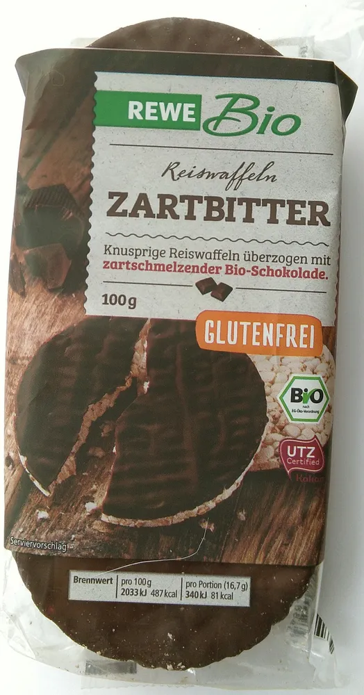 Reiswaffeln Zartbitter