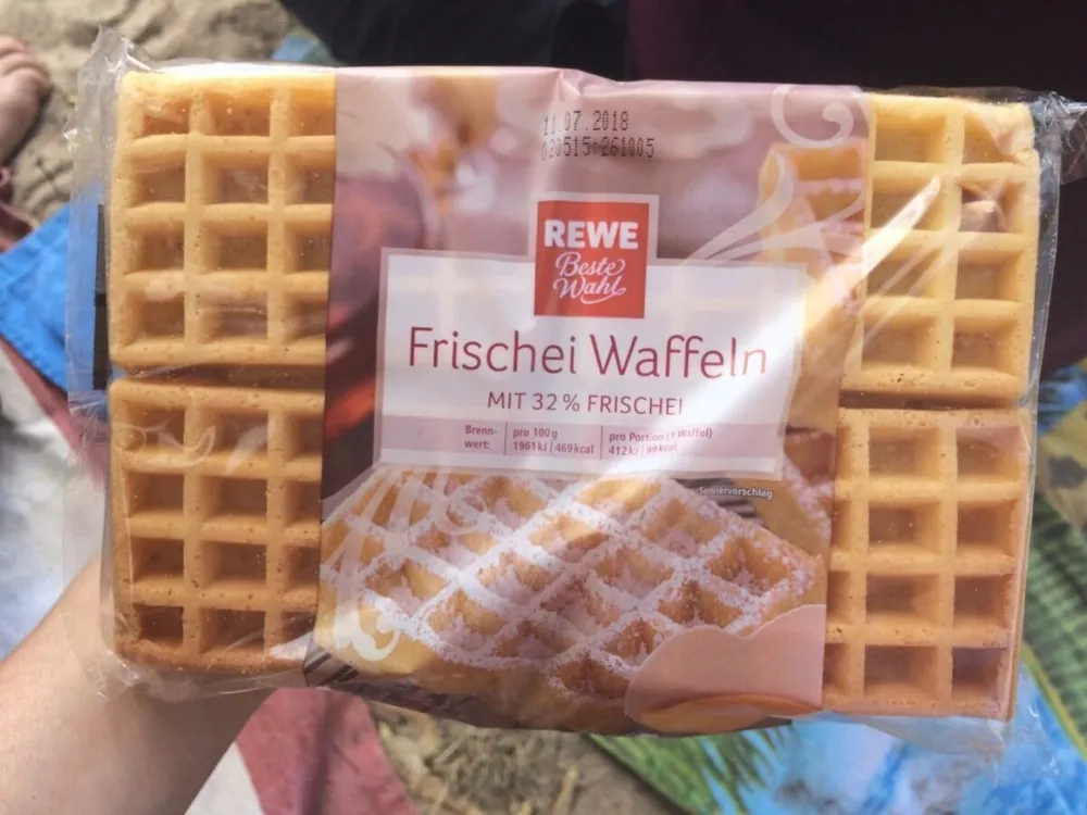 Frischei Waffeln, Mit 32% Frischei