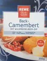 Back-Camembert mit Wildpreiselbeeren