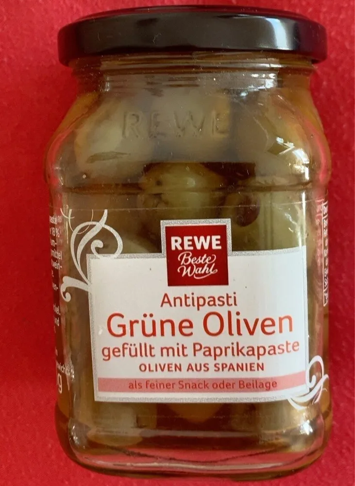 Antipasti Grüne Oliven