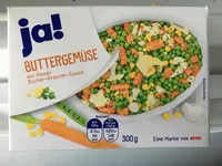 Ja! Buttergemüse mit feiner Butter-Kräuter-Sauce