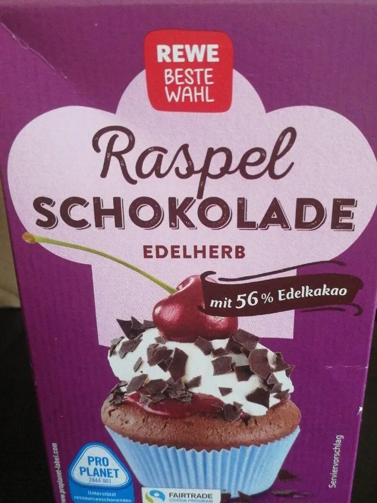 Raspel Schokolade edelherb